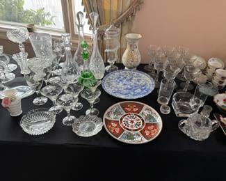 China, Crystal, Porcelain