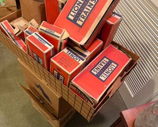 Lionel Trains Original Boxes