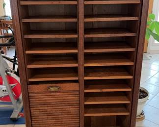 antique filing cabinet