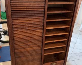 antique filing cabinet