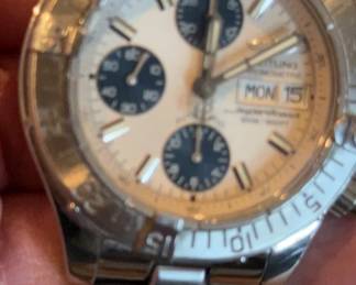 Breitling superocean chronograph watch