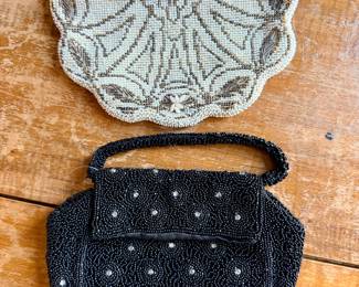 Vintage beaded handbags