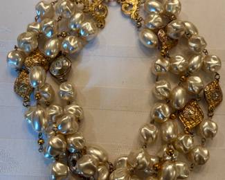 Ann Hand statement necklace