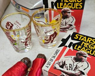 Stars of the Negro league baseball card packs full and complete and other Bla-- A,erica--