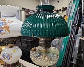 vintage Alladin oil lamp  