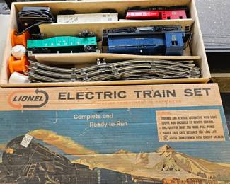 Lionel train set 