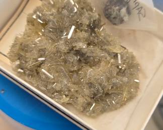 Awesome rock and mineral collection!! lots of different kinds. 