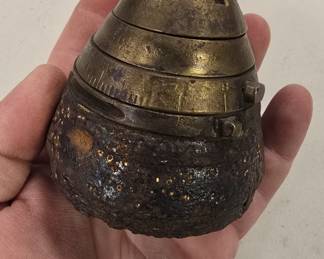 awesome vintage WW1 artillery fuse 