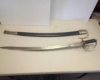 large vintage sword 