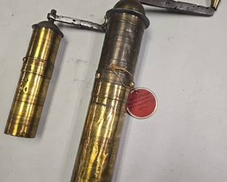 Antique peppermills 