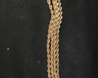 28 grams of 14k gold necklace 