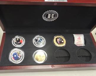 bradford exchange Donald J Trump tribute coin sets