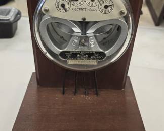 Awesome old meter display 