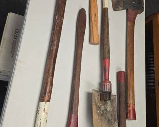 vintage axes, picks, and more 