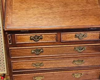 miniature drop front secretary 