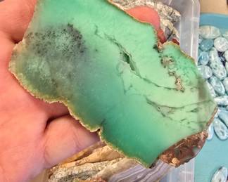 Awesome rock and mineral collection!! lots of different kinds. 