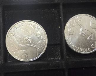 trump fight 1oz silver rounds 
