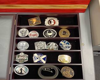 belt buckle collection 
