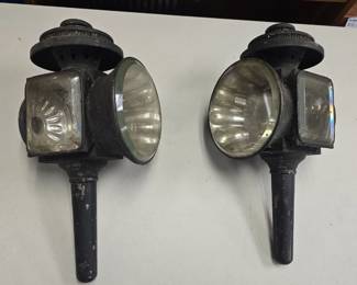 Antique carriage lights