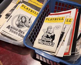 LOTS of vintage Playbills 
