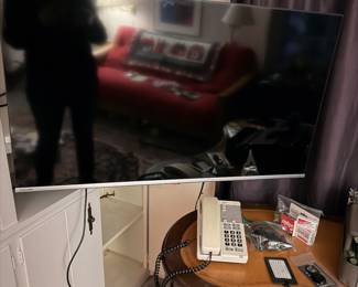 One of several flat screen tvs