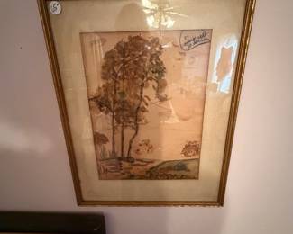 Great original watercolor 