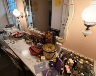 Ladies Opium perfumes and bottles 