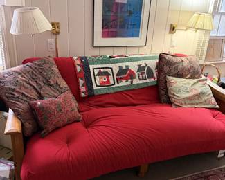 Beautiful futon Danish modern look