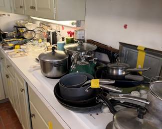 Just some
Of the pots and pans