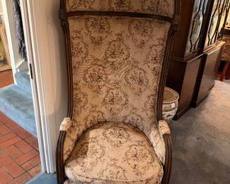 Victorian Porter Chair - beautiful!