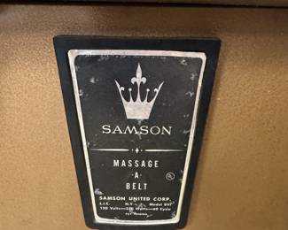 Samson Massage-a-Belt (working)