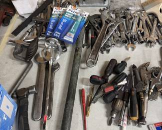 Various hand tools