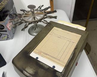 Antique office supplies