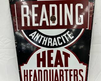 DSP Reading Anthracite Heat Headquarters Sign, 24×35 Inches