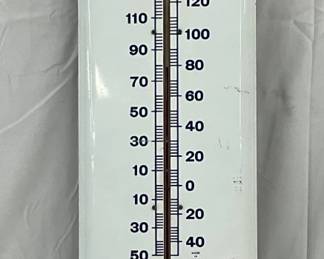 ‘Luminall Paints,’ Thermometer 8in x 39in