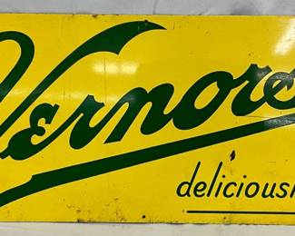 Vernors Soda Sign, 30×10 Inches