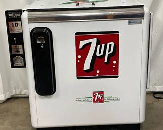 7up Ideal Dispenser Co. Model 55 Drink Box, Restored