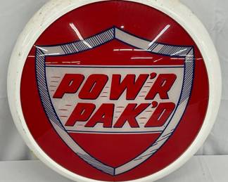 PoW’R Pak’d Gas Pump Globe with Plastic Body, 16-Inch