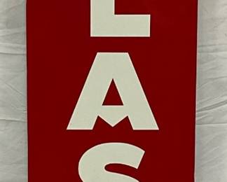 Atlas Tires Accessories Batteries Vertical Metal Sign by A-M Sign Co., 17×71