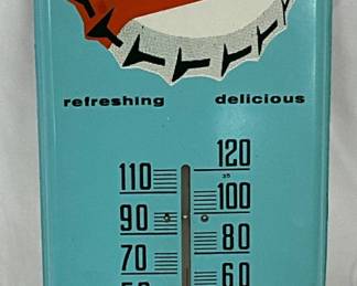 Orange Crush Thermometer, 6 in x 16 in