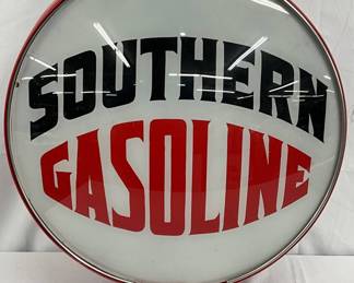 Southern Gasoline Metal body Pump Globe, 17in