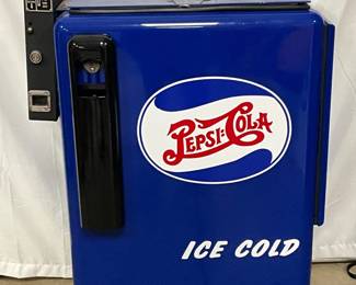 Pepsi-Cola Drink Box by Ideal, Measures 30x40, Restored