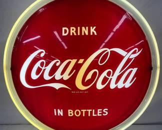 Coca-Cola Bubble Face Light-Up Plastic Sign, 16 Inches
