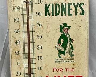 Ramon’s Brownie Pills Thermometer Sign, 9×21