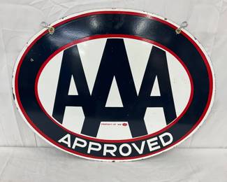 DS Porc. AAA Approved Sign, 30x23