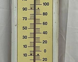 Old Charter Metal Thermometer, 8in x 38in
