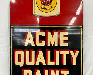 DS Acme Quality Paint Metal Sign, 24in x 36in