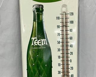Emb. Teem Thermometer, 12×28 Inches