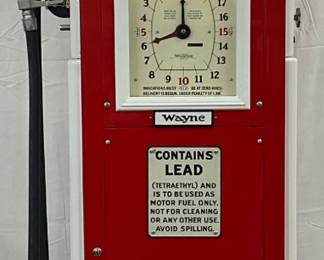 Wayne Model 866 Professionally Restored Gas Pump with Mobilgas Branding