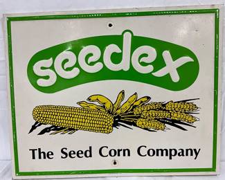 Seedex Metal Dealer Sign, 29in x 23in